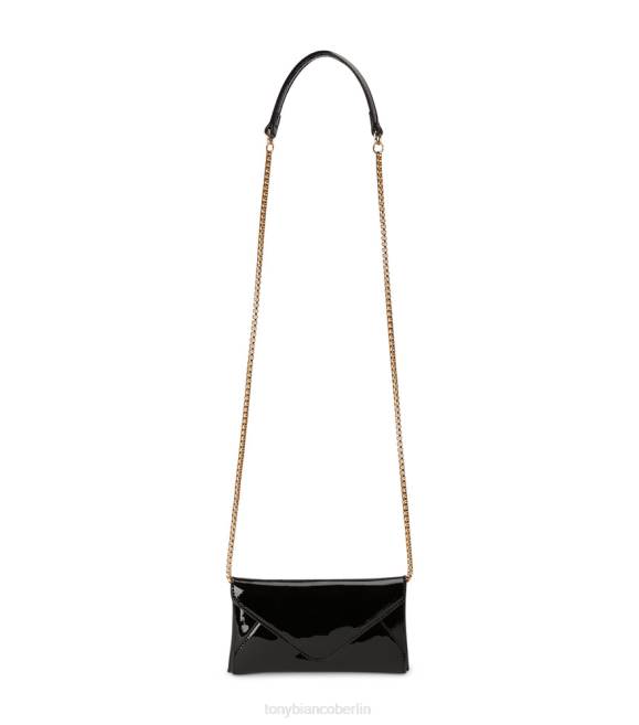Handtaschen| de Tony Bianco Frauen Myssa Mini-Handtaschen schwarzes Lackleder 4624682
